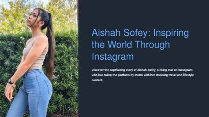 Aishah Sofey Eroem: The Rising Star in the World of Entertainment