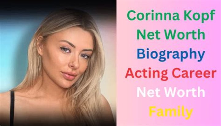 Exploring the Life and Career of Corinna Kopf: A Social Media Sensation