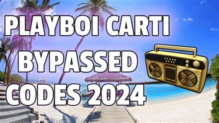 Exploring the World of Playboi Carti Roblox ID Bypassed 2023
