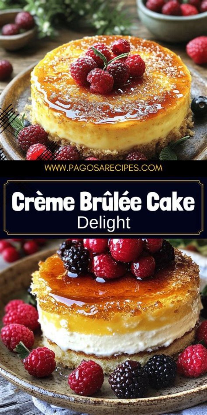 Indulge in the Delightful Layers of Creme Brulee Cake