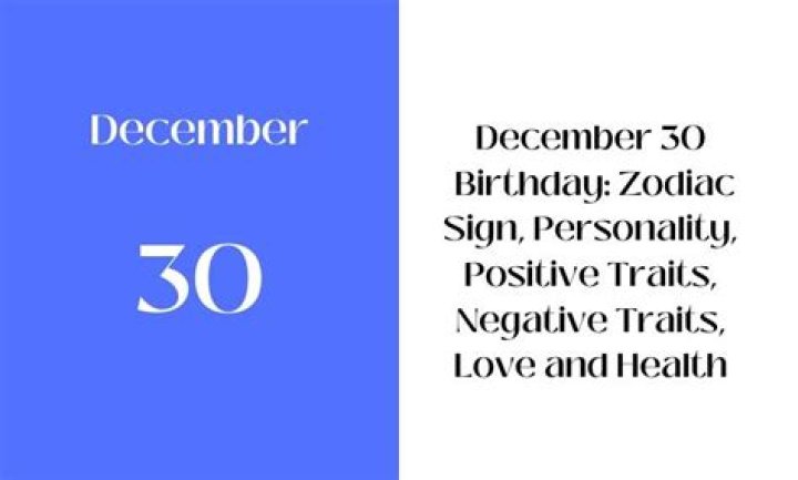 Understanding the December 30 Zodiac: Traits, Compatibility, and More