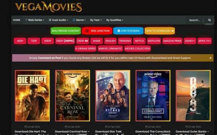 VegaMovies Official Site: Your Ultimate Guide to Streaming Movies